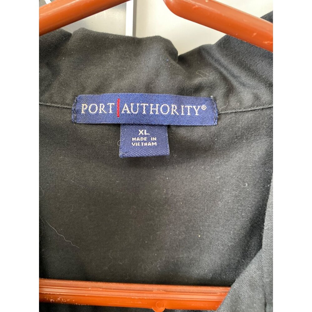 Port Authority Knuckleheads Bowling & Amusement Park Shirt XL Black & Blue - Picture 2 of 3